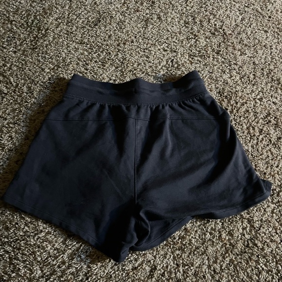 navy blue fabric shorts - Picture 3 of 3